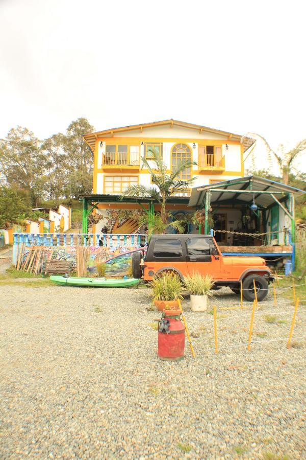 Alegria Hostel Boutique Guatapé Exterior foto